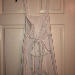 Skater girl white dress